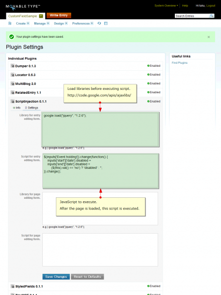 scriptinjection-blog-settings